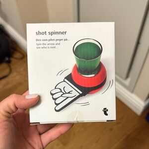 Amazon Shot Spinner Game – Red and Black